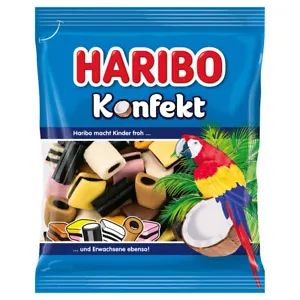 Haribo Lakritzkonfekt süss salzig würzig fruchtig zum vernaschen 175g - Picture 1 of 1