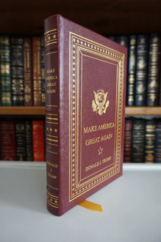 MAKE AMERICA GREAT AGAIN by Donald Trump Gryphon Liberty Classics Leather - Image 1 of 1