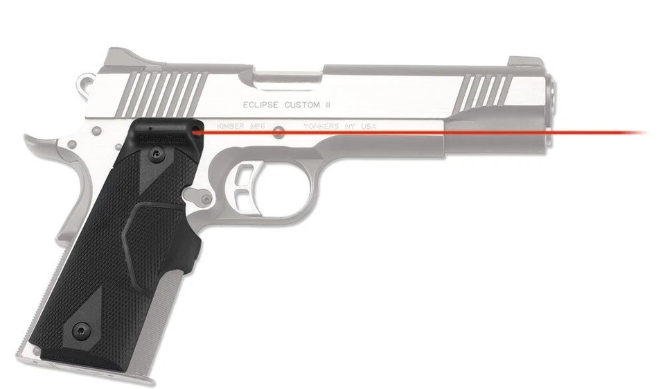CRIMSON TRACE LG-401 LASERGRIPS MIRA LASER VERMELHA PARA 1911 TAMANHO COMPLETO  - Imagem 1 de 1