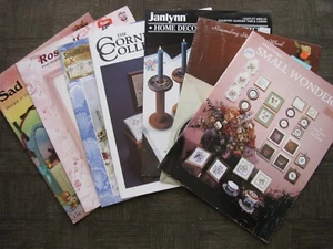 Cross Stitch Books - A VARIETY OF - Lot of 7 - Picture 1 of 17