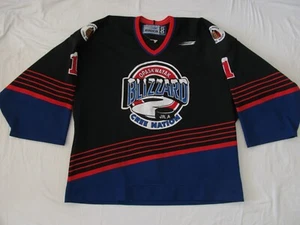 Authentic Opaskwayak Blizzard Cree Nation Junior A Hockey Trikot Bauer Goalie 56 - Bild 1 von 7