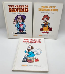 The Value Tales Lot of 3 Hard Cover Books Spencer Johnson M.D. Homeschool - Picture 1 of 5