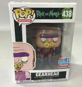 Funko Pop! Rick & Morty Gearhead 2018 Fall Convention Exclusive #438 - Picture 1 of 6