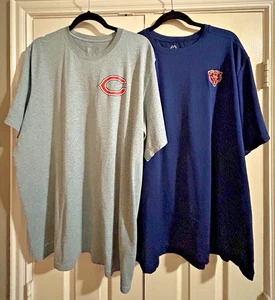 Chicago Bears Men's NFL Short Sleeve Tshirt (2 Pack), Size 2XL, Slightly Used - Picture 1 of 10