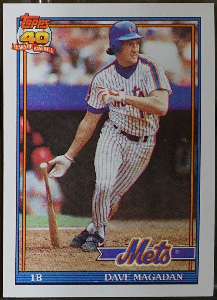 1991 Topps Baseball Dave Magadan #480 NM - Image 1 of 1