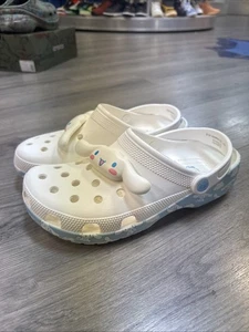 Crocs Cinnamoroll Classic Clogs. Slip-On Shoes, Mens Sz 9 Womens Sz 11 - Picture 1 of 8