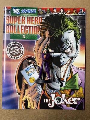 Estatuilla coleccionable fundido a presión Eaglemoss 2007 DC Comics The Joker Foto 1 de 4