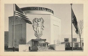 Mithrana Sculpture At The 1939 1940 New York World’s Fair Postcard - Picture 1 of 2