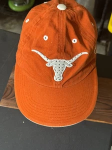 Top World Damen-Schnitt Texas Longhorns Strapback Blinged Out 100 % Baumwolle Burnt Org - Bild 1 von 6