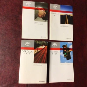 Toyota Corolla 2017 manual del propietario ref guía de mantenimiento todos los modelos - Imagen 1 de 5