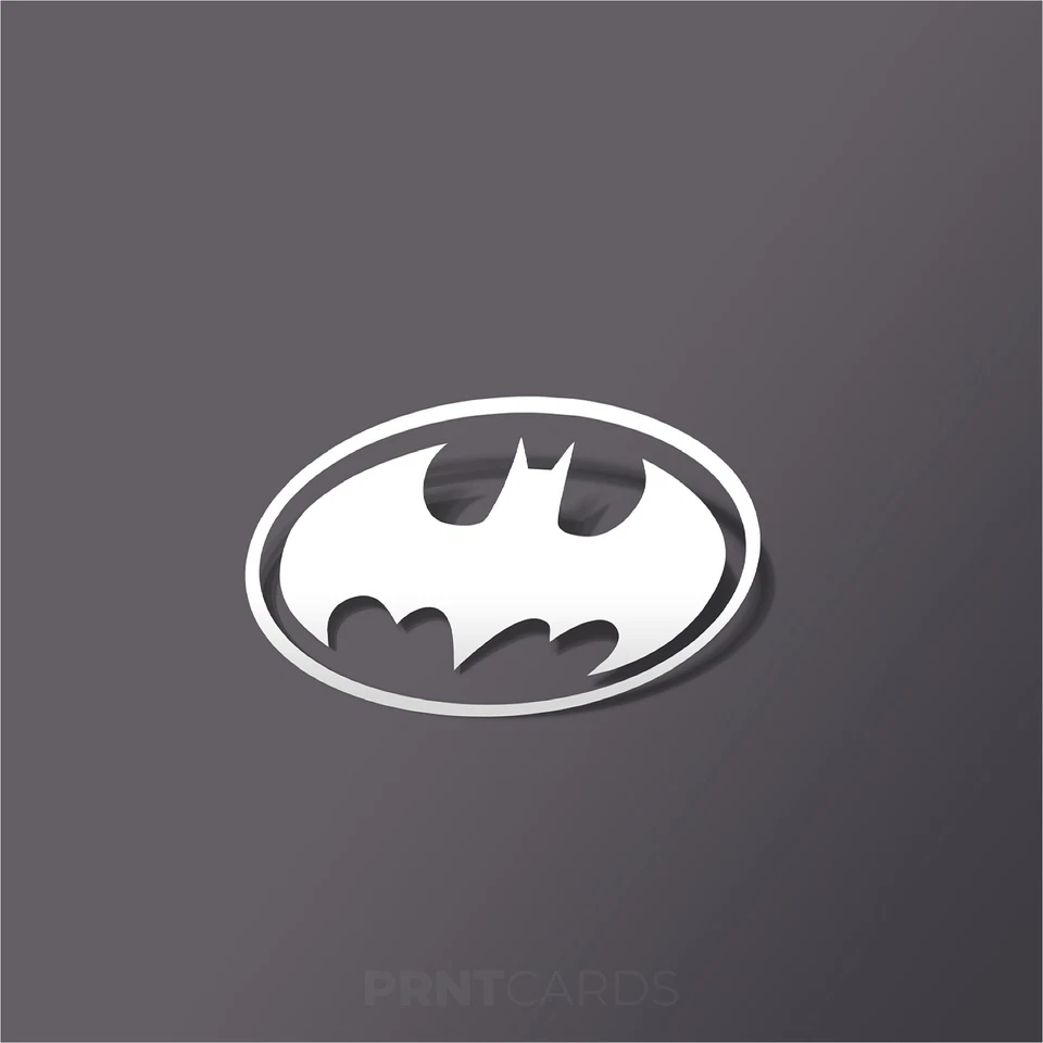 BATMAN Logo Vinyl Decal Sticker Car and Any Surface Multiple Colors & Sizes - Image 1 of 4