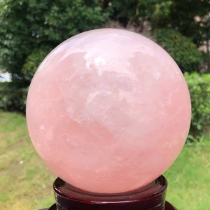 2680g Sfera di Cristallo Rosa Naturale Bella Sfera di Cristallo di Quarzo Guarigione 1612 - Foto 1 di 19