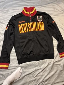 Mondetta Sportswear Deutschland Deutschland Flagge Track Reißverschluss Jacke Large - Bild 1 von 10