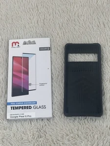 MyBat Pro Vidrio Templado Google Pixel 6 Pro y Estuche Negro con Soporte de Anillo - Imagen 1 de 24
