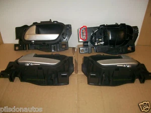 PEUGEOT 207 2006-2009 5DOOR HATCH SET OF FRONT AND REAR INTERIOR DOOR HANDLES - Picture 1 of 1