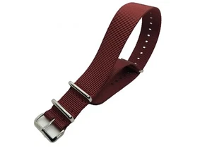 NATO ® strap watch band G10 nylon Military RAF stitch bond replacement IW SUISSE - Picture 1 of 41