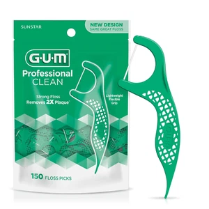 Professional Clean Floss Picks - Extra Strong Shred-Resistant Floss, Easy Grip H - Picture 1 of 11