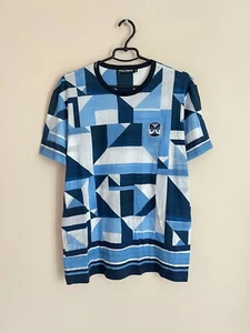 DOLCE & GABBANA Patterned T-Shirt All-Over Graphic Print Majolica Size 52 Men - Picture 1 of 9