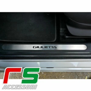 alfa romeo giulietta battitacco soglia porta batticalcagno acciaio inox 3 tuning - Zdjęcie 1 z 3