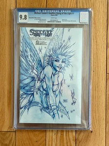 Michael Turner Soulfire: Dying of the Light #1 CGC 9.8 Sketch Cover Wizard World - Picture 1 of 2