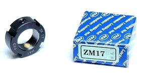 FKD ZM17, Precision Locknut, Outside Diameter: 28mm, Width: 10mm, M17 x 1 - Picture 1 of 1