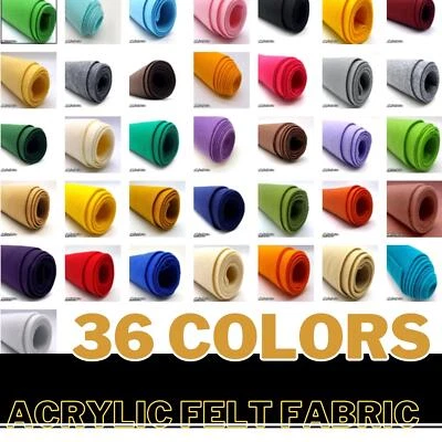 Ice Fabrics Acrylic Felt Fabric By The Yard (1.6mm Thick ) 72" Wide - Image 1 of 4