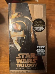 Star Wars Trilogy (VHS, 1997, Gold Special Edition) - Factory Sealed - Picture 1 of 4