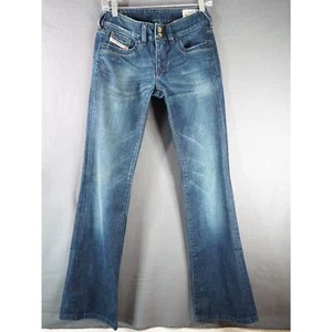 Diesel RONHAR 008FC Bootcut Slim Fit Mid Rise Stretch Womens Jean Pants SZ 27/32 - Picture 1 of 10