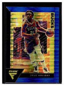 2020-21 Panini Flux Blue Pulsar Prizm #101 Jrue Holiday Target