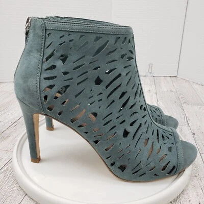 White House Black Market Heels Stacey Wintergreen Ankle Boot | Size 9.5 EUC - Image 1 of 4