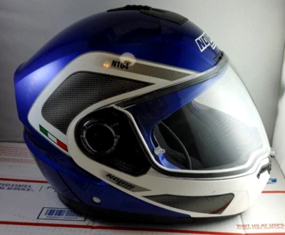 NOLAN N104 EVO Modular Motorcycle Helmet Size Small S 56cm with N-COM Bluetooth - Изображение 1 из 4