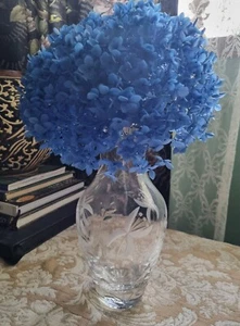 VTG Royal Doulton lead crystal vase made in England, great preloved condition - Picture 1 of 6
