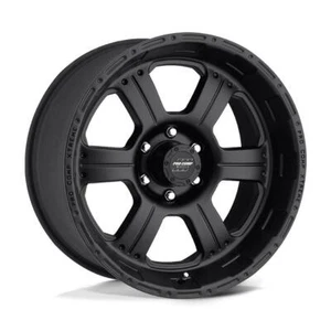 16 inch 16x8 Pro Comp PA89 KORE FLAT BLACK wheels rims 6x5.5 6x139.7 +0 - Picture 1 of 1
