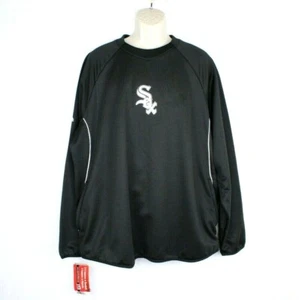 Maglione pullover Majestic Chicago White Soxs uomo base termica nuovo taglia 2xl MLB - Foto 1 di 7