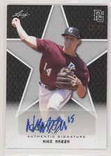 2020 Leaf Perfect Game National Showcase Black Auto /50 Niko Mazza #BA-NM2 Auto