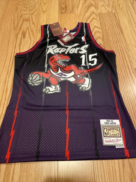 Vince Carter Toronto Raptors Mitchell & Ness 1999-2000 Hardwood Classics Swingman Jersey - Purple