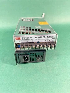 Mean Well SE-450-12 Switching AC-to-DC 12V Power Supply w/ PB-230-12AD1 14.4V - Picture 1 of 6