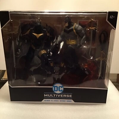 McFarlane Toys DC Multiverse Azrael VS 蝙蝠侠盔甲动作玩偶 1/10 比例 — 第 1/4 张图片