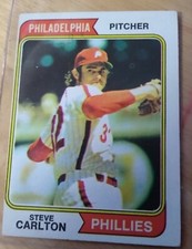 1974 Topps Steve Carlton Philadelphia Phillies #95 GEM MINT Quality!