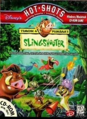 Disney's Hot Shots: Timon & Pumbaa's SlingShooter (PC/MAC) **Brand New** - Image 1 of 2