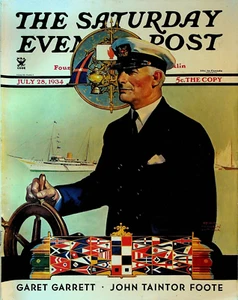 Saturday Evening Post July 28 1934 Connie Mack Edgar Franklin Wittmack - Picture 1 of 3