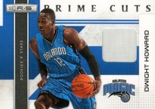 2010-11 Rookies and Stars Prime Cuts Magic Card #8 Dwight Howard/50 Jsy PATCH