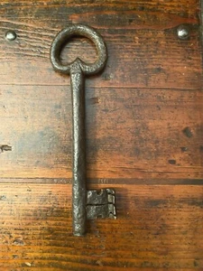 Chiave Antica Old Key Ancienne Clef Alte Schlüssel 15 cm. - Foto 1 di 5