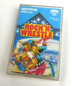 Juego Sinclair ZX Spectrum -- ROCK 'N WRESTLE (Melbourne House) -- Tape - Imagen 1 de 1