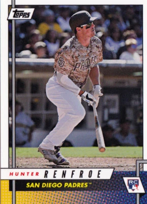 2017 Topps On Demand Rookie Class Hunter Renfroe Dan Diego Padres RC - Image 1 of 2