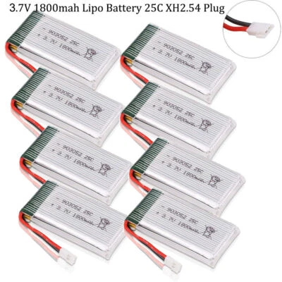 1S 25C LiPo Battery 1800mAh 3.7V XH2.54 Plug+Charger for RC Helicopter FPV Drone - Image 1 of 4