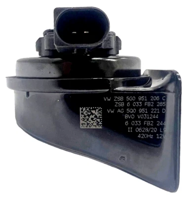 New Genuine OEM Volkswagen Horn Low Tone VW Jetta Golf GTI Sportwagen 2019-2023 - Image 1 of 4