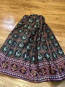 Girls Size 24 Like 6 To 8  Long Skirt With Birds , Lined - Picture 1 of 5