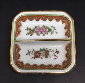 Mazuma *A53 China JingDeZhen Porcelain Soy Sauce Square 8.5cm Plate - Picture 1 of 3