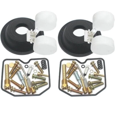 FOR KAWASAKI EN500 A Vulcan 500 1990-1996 Carburetor Repair Kit Float Diaphragm - Image 1 of 3